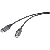 Speaka Professional HDMI / Glasfaser Anschlusskabel HDMI-A Stecker, HDMI-A Steck