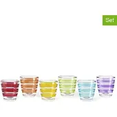 Excelsa Set Von 6 Wasserglas Porto Cervo Glas 27 Cl Bunt