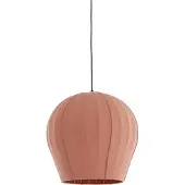 Light & Living - Hängeleuchte Zagori - Korallenrot - Ø44cm Hängelampe - Esstischlampe - Wohnzimmerlampe - Schlafzimmerlampe - Wohnzimmer
