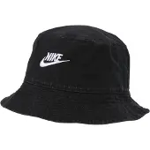 Nike Hut Sportswear Apex Futura Washed Bucket FB5381-010 S - Black/White - S