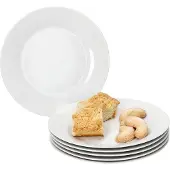 MamboCat 6er Set TOMMY Kuchenteller weiß Porzellan 20 cm****Vorpackplatz: REGAL A /// PLATZ 102