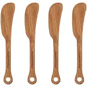 House Doctor - Eya Buttermesser - L15 cm - Natur - 4er-Set