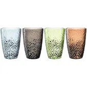 Leonardo Longdrinkglas Matera Multi 340ml (Set von 4 Stück)