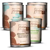 MjAMjAM Mixpaket 6 x 800g Dose Katzennassfutter Mixpaket V - Purer Fleischgenuss