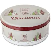Städter Gebäckdose Yummy Christmas Rund weissblech Bunt 16 cm