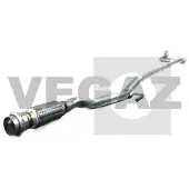 VEGAZ Abgasrohr Auspuffrohr passend für PEUGEOT 207 (WA, WC) PGR-272