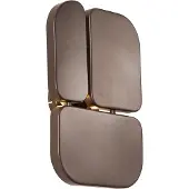 QAZQA Design Wandleuchte Bronze 3-flammig - Planes