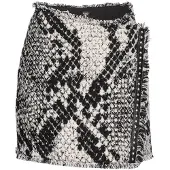Pinko Goku Skirt White/black Größe: 40 | Miniröcke Outlet | Damen | Weiß