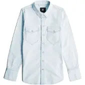 G-Star Slim Western Hemd - Hellblau - Damen - XXS