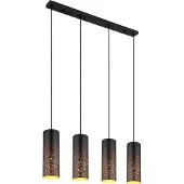 Globo Lighting Tischleuchte Metall schwarz matt, LED