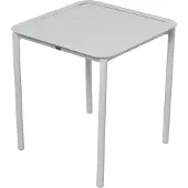 Oviala Quadratischer Terrassentisch (70x70cm) weiß - Almada