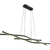 Globo Lighting Hängeleuchte Metall schwarz matt, LED