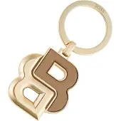 BOSS Schlüsselanhänger mit camel- und goldfarbenem Double-B-Monogramm Grösse ONESI