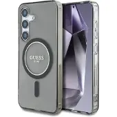 GUESS Samsung Galaxy S25 Hülle - Kunststoff - - Backcover/Hard Case - Schwarz