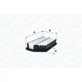 MAGNETI MARELLI Luftfilter 153071762528