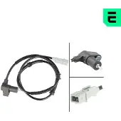 OPTIMAL ABS Sensor Raddrehzahl Hinten für CITROËN Berlingo / Berlingo First (MF, GJK, GFK) 06-S849