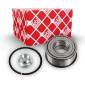 FEBI BILSTEIN Radlagersatz Vorne Links Vorne Rechts für RENAULT CLIO II (BB0/1/2, CB0/1/2) Schrägkugellager 84mm 175089