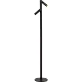 Lucide LED Stehlampe Antrim, dimmbar, schwarz, für Wohn- / Esszimmer, Aluminium, Modern, LED Stehlampe