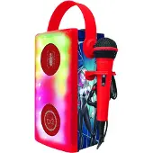Lexibook Spider-Man Leuchtender Bluetooth-Lautsprecher mit Mikrofon