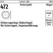 Industrial Quality Supplies DIN 472 Sicherungsringe Federstahl 51 x 2 S 100 Stk