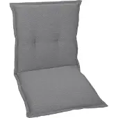 GO-DE Textil ,Sesselauflage nieder ,grau ,20925-02