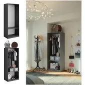Vicco Kleiderschrank Elmo Anthrazit 80 x 200 cm, Model 50201