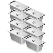 Vevor 8er-Pack Hotelpfannen