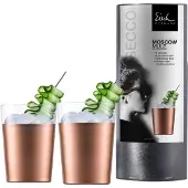Eisch Germany Cocktailglas "Secco Flavoured Moscow Mule", (Set, 2 tlg.), bleifrei, 550 ml, 2-teilig