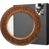 Eisch Germany Platzteller "KAYA COPPER", (1 tlg.), handveredelt im Kupfer-Look, Ø 34 cm