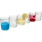 MamboCat 6er Set STARLA Whisky-Tumbler mit Relief - 829549