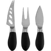 Asa selection Käsemesser Im Setkarton Black (3-teilig)