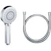 OEM Duschkopf mit Schlauch, 3 Strahlarten, 10,7 cm, 1,60 m lang, wassersparend