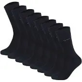 Camano Unisex Socken - Soft Socks, einfarbig, 8er Pack
