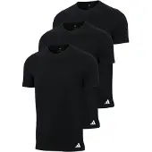 Adidas T-Shirt mit Rundhalsausschnitt für Herren (3er-Pack) – Größe L