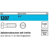 F. REYHER Nchfg. GmbH & Co. KG Zylinderschraube ISO 1207 m.Schlitz M 1 x 6 A 2
