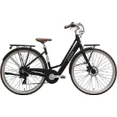 Adriatica Elektro-Citybike RETRO 28 Zoll, schwarz