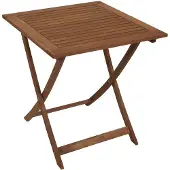 Degamo Klapptisch CORUNA 70x70cm, Eukalyptus geölt