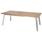 Zebra Linax Ausziehtisch 220-280x100cm recyceltes Teak 4025806075706