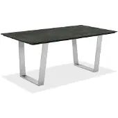 Niehoff Noah Tisch Edelstahl Trapezkufe/HPL