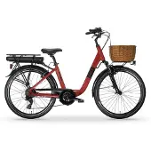Mbm Elektro-Citybike RHEA 24 Zoll, red