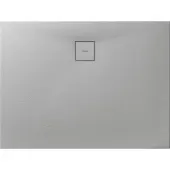 Breuer Duschwanne Mineralguss Modern Line Express Q72 Steinoptik Steingrau 90 x 120 cm