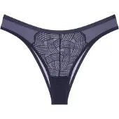 Triumph Brasilianischer Slip Delightful Spotlight | Grösse: 38 | Farbe: Navy-Blau