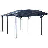 HOME DELUXE Design Carport FALO - 505 x 300 cm Anthrazit