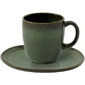 Like. by Villeroy & Boch Lave Kaffeetasse mit Untertasse