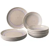 Villeroy & Boch like. by Perlemor Sand Tafel-Set für 4 Personen / 8 Teile