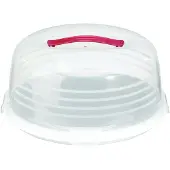 Curver chef@home Tortenglocke 175246 , Farbe: transparent / weiß