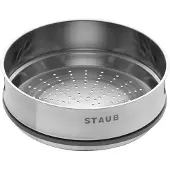 Staub 26cm Dampfgarer Silber Silber One Size