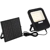 Globo Lighting Solarleuchte Kunststoff schwarz matt, LED
