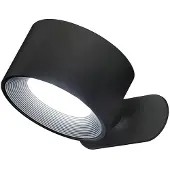 FISCHER&HONSEL GMBH 830048 Wandleuchte Magnet Magnetic Kunststoff schwarz Akkubetrieb, USB Kabel