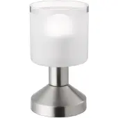 TRIO - Tischlampe GRAL - Grau - 9x9x17 cm